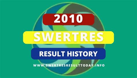 010 swertres result